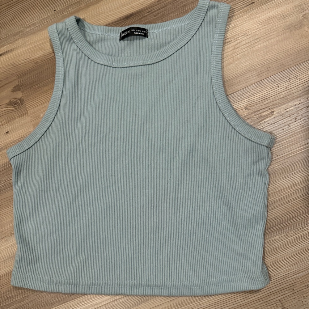 SHEIN Ribbed Tank Top